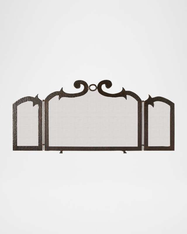 Argolla 3-Panel Fireplace Screen